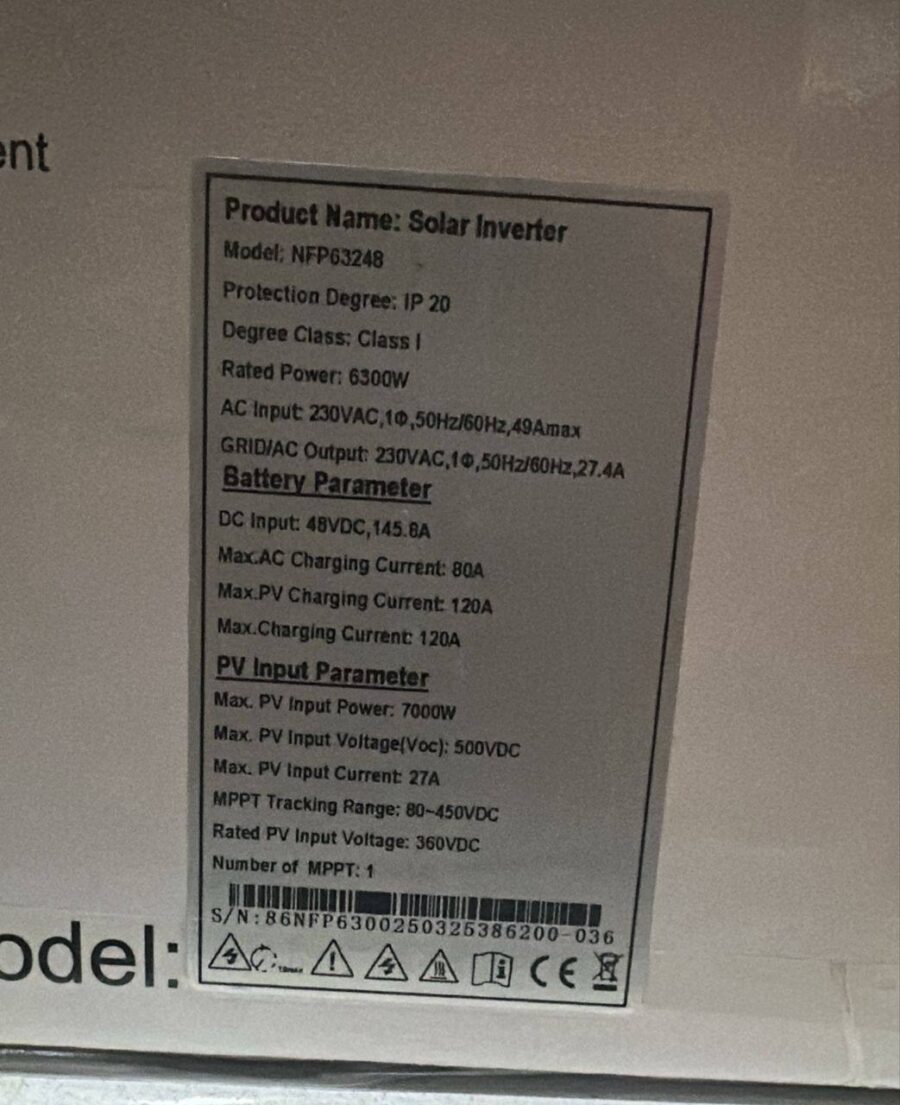 Kartel- 6.3kva Hybrid Inverter - Image 2