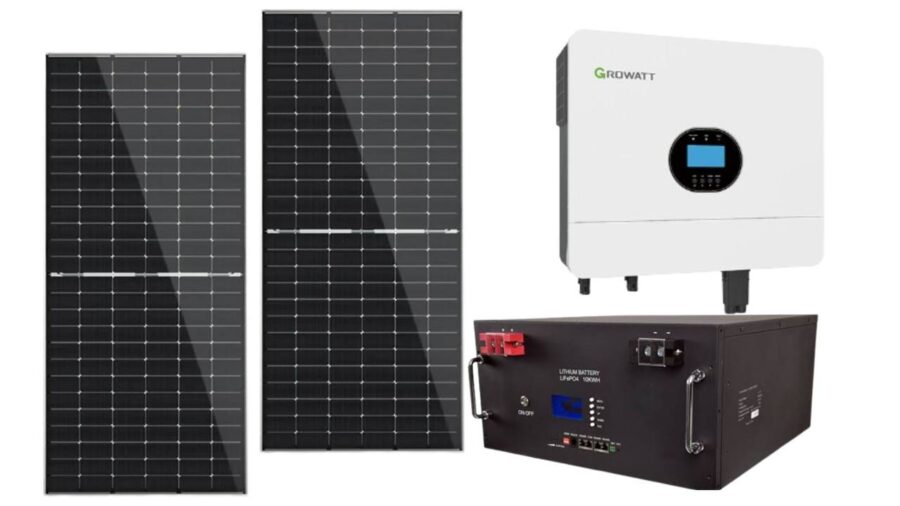 GROWATT-6KVA COMEPLETE SYSTEM